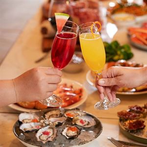 Sunday Lunch Seafood and Grill Buffet with Flowing Mimosas